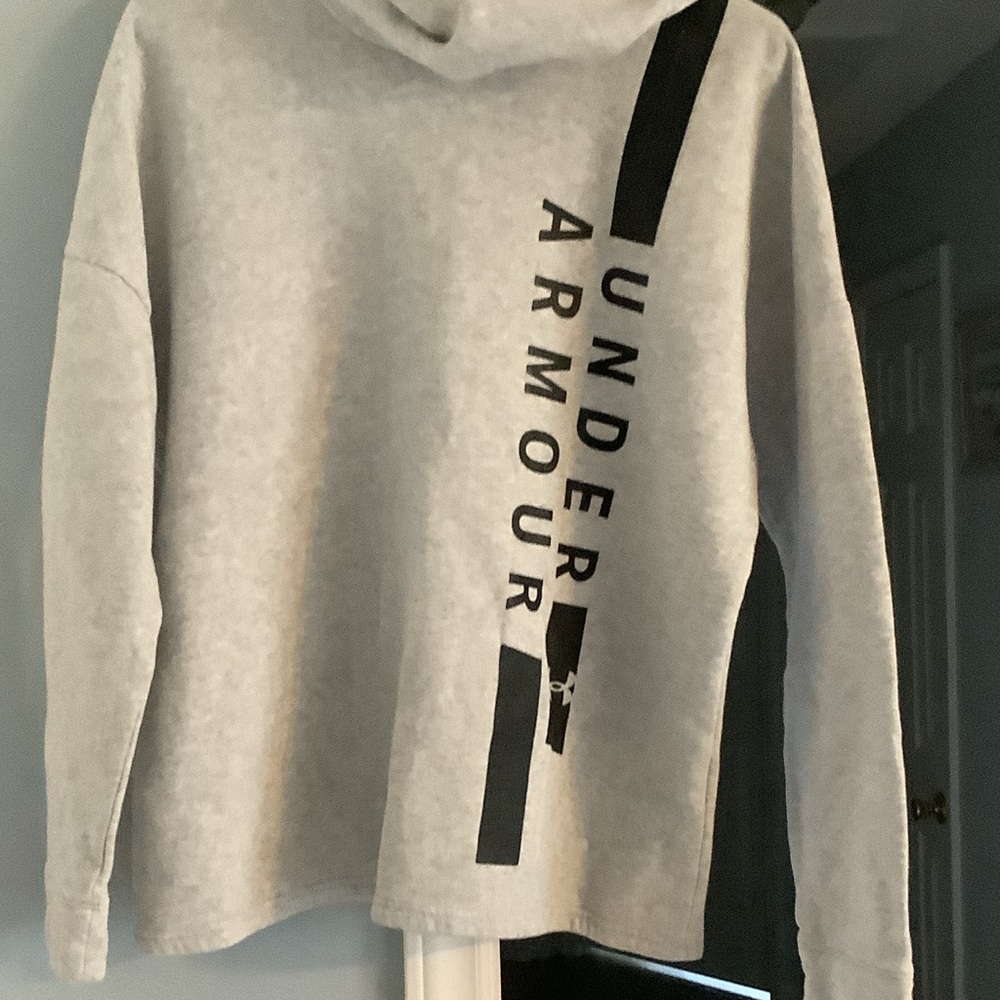 Under Armour Gray Cowl‎ Neck Sweatshirt, hoodie